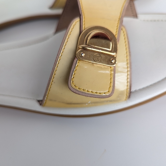 LOUIS VUITTON LEATHER WOMEN'S SANDALS - Picture 5 of 16
